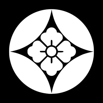 家纹·花轮违 — Hana Wachigai