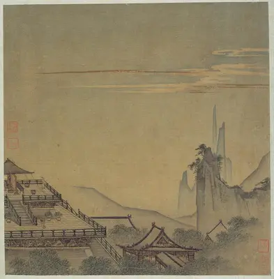 山径春行 — Ma Yuan