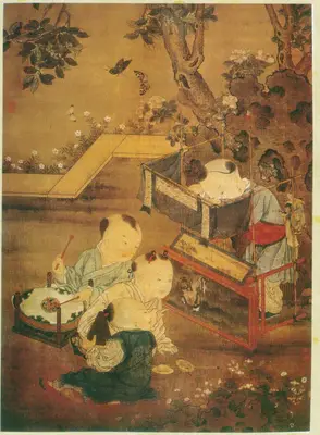 婴戏图 — Children